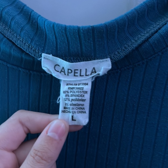 Ribbed Longsleeve Top - Picture 5 of 9